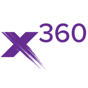 Mindx 360 logo in purple variant